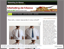 Tablet Screenshot of marketingdemassa.wordpress.com