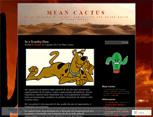 Tablet Screenshot of meancactus.wordpress.com