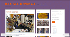 Desktop Screenshot of creativeelbowgrease.wordpress.com