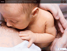 Tablet Screenshot of breastfeedingarts.wordpress.com