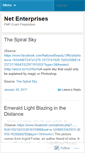 Mobile Screenshot of netenterprises.wordpress.com