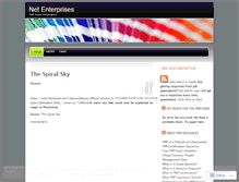 Tablet Screenshot of netenterprises.wordpress.com