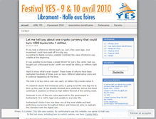 Tablet Screenshot of festivalyes.wordpress.com