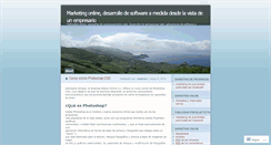 Desktop Screenshot of aplicacioneswebonline.wordpress.com