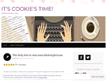 Tablet Screenshot of itscookietimennow.wordpress.com