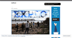 Desktop Screenshot of explo2010.wordpress.com