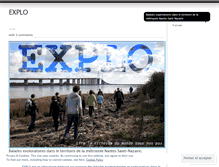 Tablet Screenshot of explo2010.wordpress.com