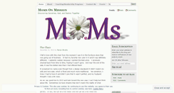 Desktop Screenshot of momsonmissionblog.wordpress.com