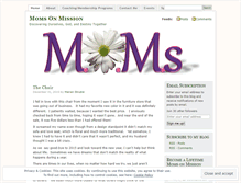 Tablet Screenshot of momsonmissionblog.wordpress.com