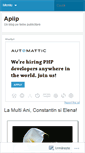 Mobile Screenshot of apiip.wordpress.com