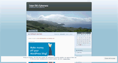 Desktop Screenshot of dylanelk.wordpress.com