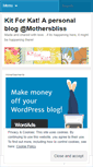 Mobile Screenshot of kitforkatmb.wordpress.com