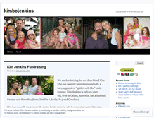 Tablet Screenshot of kimbojenkins.wordpress.com