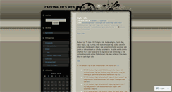 Desktop Screenshot of capkinalem.wordpress.com