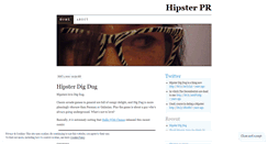 Desktop Screenshot of hipsterpr.wordpress.com