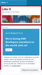 Mobile Screenshot of lillaosblogg.wordpress.com