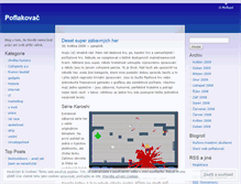 Tablet Screenshot of poflakovac.wordpress.com