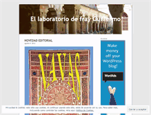 Tablet Screenshot of ellaboratoriodefrayguillermo.wordpress.com