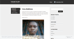 Desktop Screenshot of iinovate.wordpress.com
