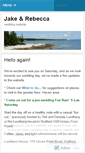 Mobile Screenshot of jakeandrebecca.wordpress.com