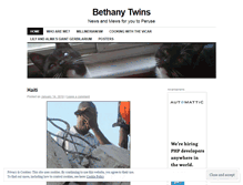 Tablet Screenshot of bethanytwins.wordpress.com