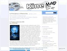 Tablet Screenshot of kinemad.wordpress.com