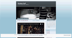 Desktop Screenshot of mundanestuff.wordpress.com