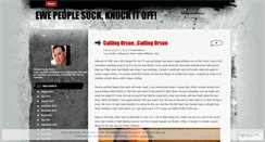 Desktop Screenshot of ewepeople.wordpress.com