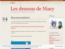 Tablet Screenshot of niacy.wordpress.com