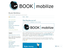 Tablet Screenshot of bookmobilize.wordpress.com