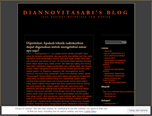 Tablet Screenshot of diannovitasari.wordpress.com