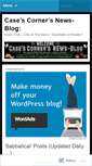 Mobile Screenshot of casescorner.wordpress.com