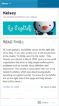 Mobile Screenshot of kelseysenglish.wordpress.com