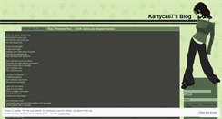 Desktop Screenshot of kartyca87.wordpress.com
