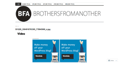 Desktop Screenshot of brothersfromanother.wordpress.com