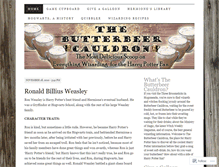Tablet Screenshot of butterbeercauldron.wordpress.com