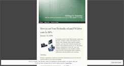 Desktop Screenshot of fishing4reliability.wordpress.com