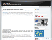 Tablet Screenshot of bisabangkit.wordpress.com