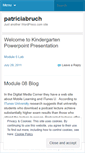 Mobile Screenshot of patriciabruch.wordpress.com