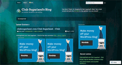 Desktop Screenshot of clubsugarland.wordpress.com