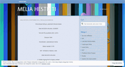 Desktop Screenshot of meliahestiati.wordpress.com