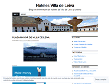 Tablet Screenshot of hotelesvilladeleiva.wordpress.com