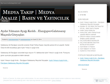 Tablet Screenshot of medyadagundem.wordpress.com