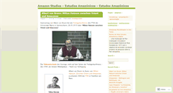 Desktop Screenshot of amazonstudies.wordpress.com