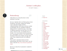 Tablet Screenshot of catanne.wordpress.com