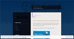 Desktop Screenshot of iamhuman33.wordpress.com