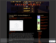 Tablet Screenshot of franksweblog.wordpress.com