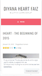 Mobile Screenshot of diyanapinkfaizcoklat.wordpress.com