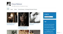 Desktop Screenshot of freyawatson.wordpress.com