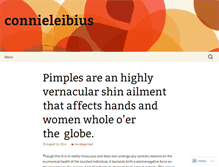 Tablet Screenshot of connieleibius.wordpress.com